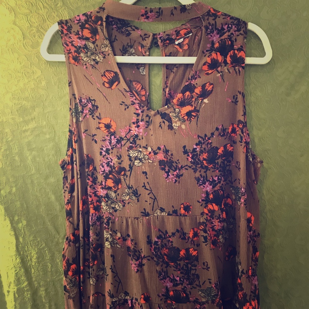 Float boho top Large
